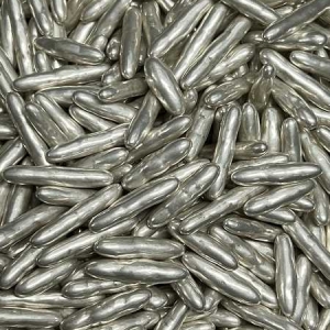 Silver Metallic Rods 5 oz