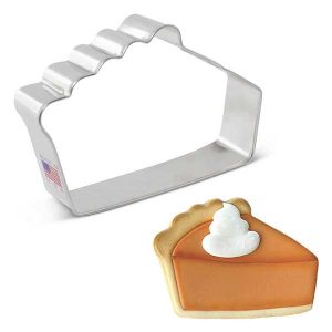 Pie Slice Cookie Cutter 4.5″ Each