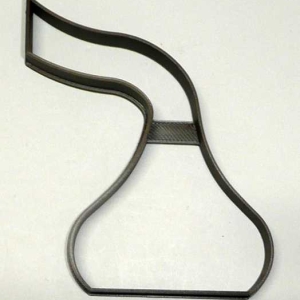 Kiss Cookie Cutter Each