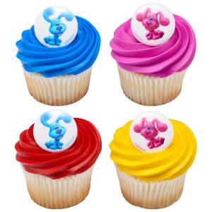 Blue’s Clues & You Blue and Magenta Rings 12 count