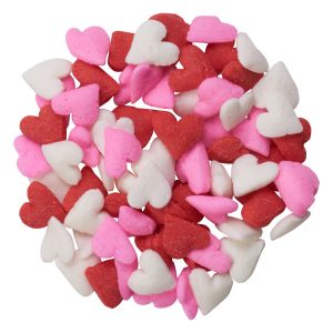 Red, Pink & White MINI Heart Quins 4 oz