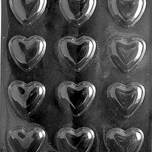 Medium Hearts 12 cavity Each