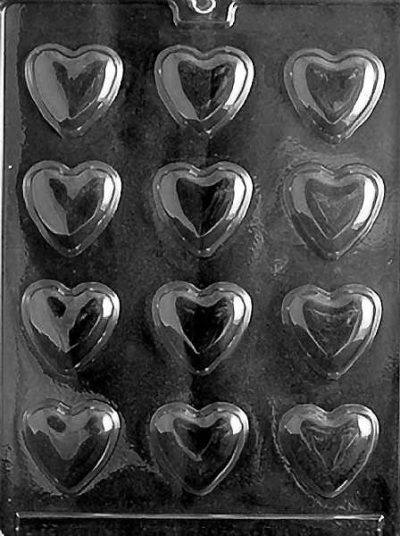 Medium Hearts 12 cavity Each
