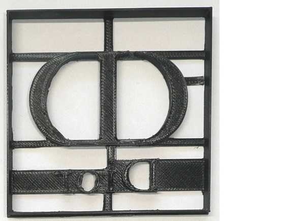 Dior Logo Cookie Cutter Each