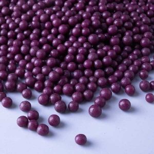 Purple (Plum) Beads (4 MM) 6 oz
