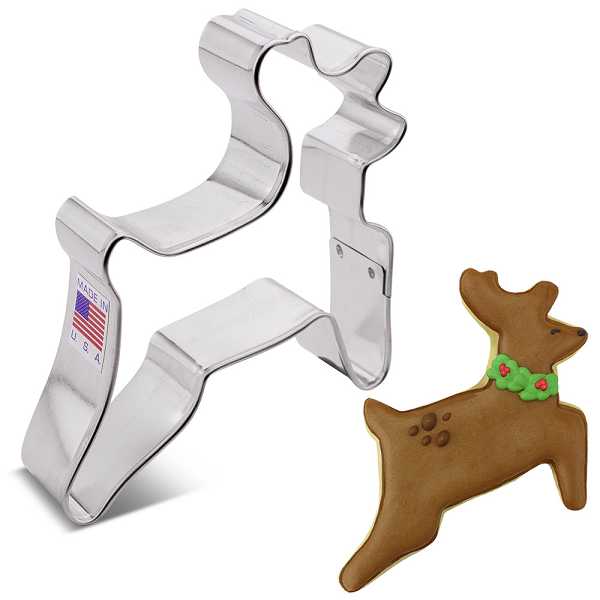 Reindeer Leaping Cutter 3 1/2"