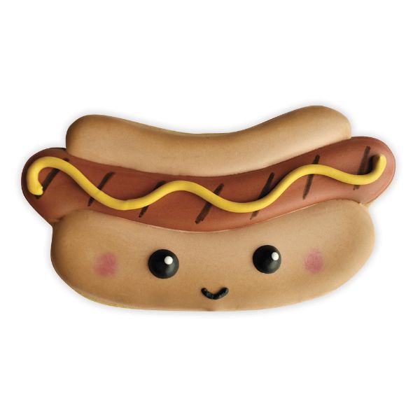 Hotdog with Bun Cutter 4" x 2" - Image 2