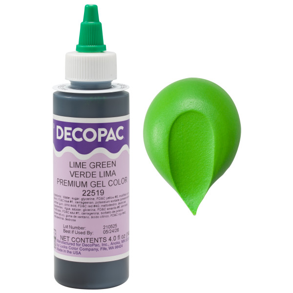 Lime Green Liqua Gel 4 oz