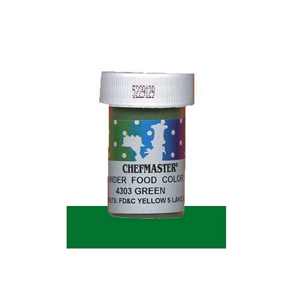 Dry Powder Candy Color Green 3 Gram Each