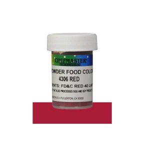 Dry Powder Candy Color Red 3 Gram Each