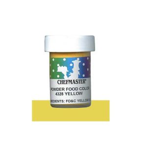 Dry Powder Candy Color Yellow 3 Gram Each