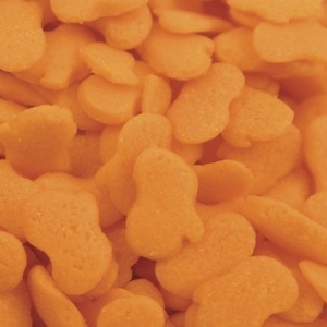 Orange Pumpkin Quins 4 oz