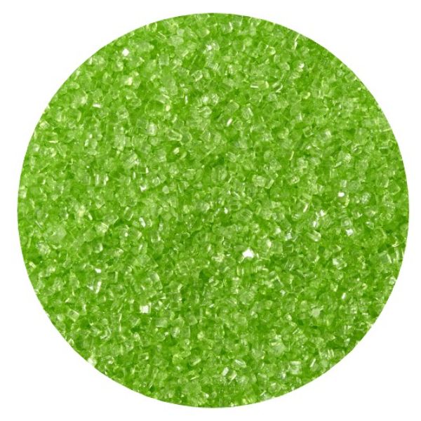 Lime Flavored Green Sanding Sugar 7 oz