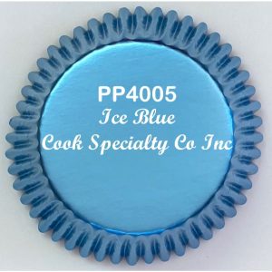 Ice Blue Foil Treat Cup 1 1/2″ Base approx 500