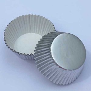 Light Silver Foil Cup 2″ B x 1 1/4″ W 500 count