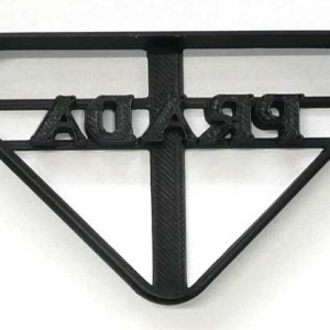 Prada Logo Cookie Cutter