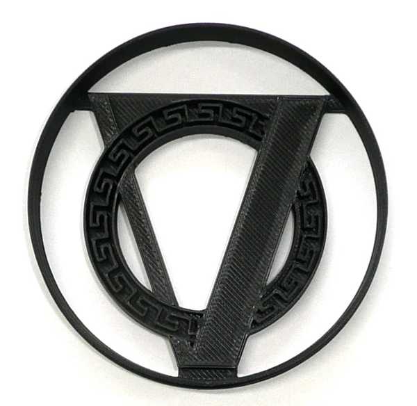 Versace Logo Cookie Cutter