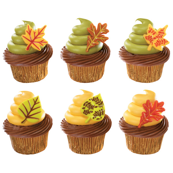 Fall Leaves DecoPics 12 count