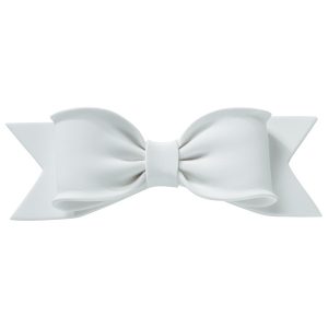 Bow White Large Gum Paste 6″ Each