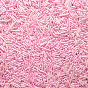 Pink Pearlized Sprinkle Bits 6 OZ