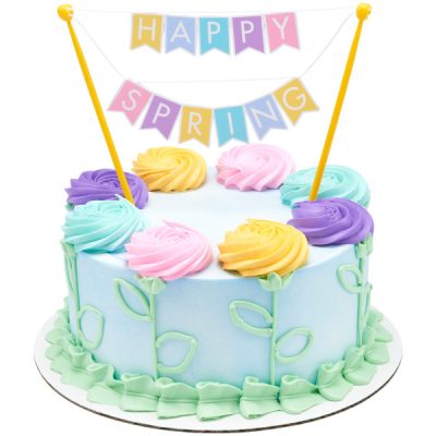 Happy Spring Banner Layon Each