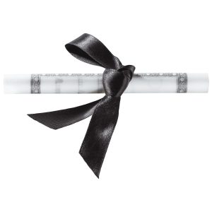 Diploma With Black Ribbon Each