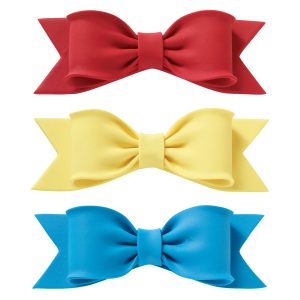Bows Primary Large Gumpaste 6″ Each