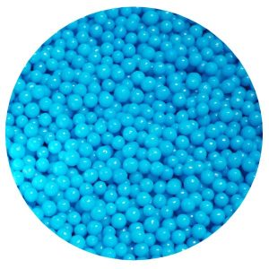 Blue Beads (4MM) 6 OZ