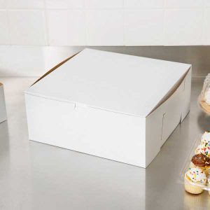 12″ x 12″x 6″ White Cake Box Each