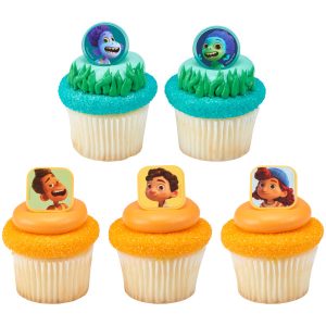 Disney/Pixar Luca Wild and Free Cupcake Rings 12 count
