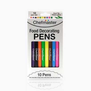 Edible Ink Decroating Pens 10 Color Pens