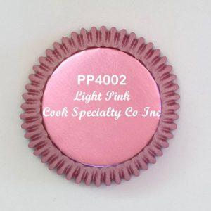 Light Pink Foil Treat Cup 1 1/2″ Base approx 100