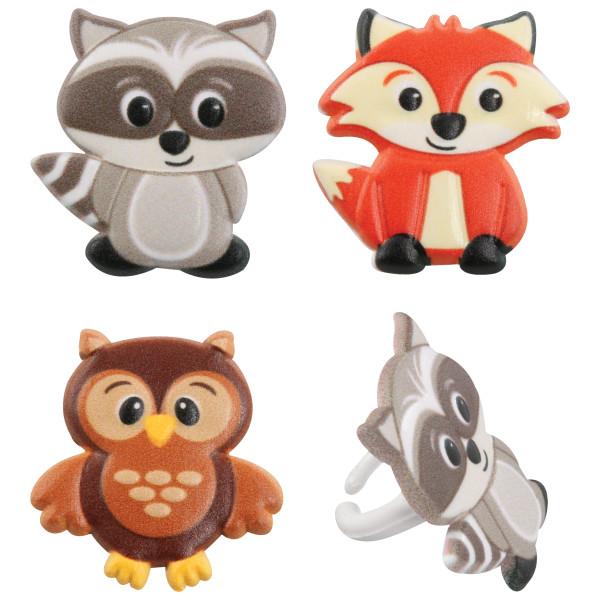 Woodland Animal Rings 12 count - Image 2