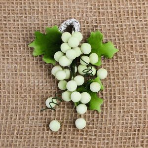 Green Bunch of Grapes 3.5″ x 2″ Each