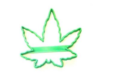 Cannabis Marijuana Leaf Cookie Cutter