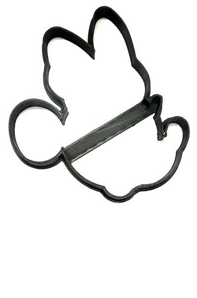 Minnie Mouse Side Face Cookie Cutter