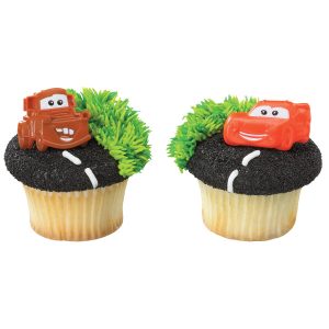 Cars Mater & McQueen Rings 12 count