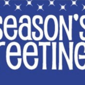 Season’s Greeting Labels 25 count
