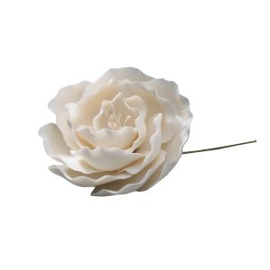Briar Rose White Gum Paste 3″ Each