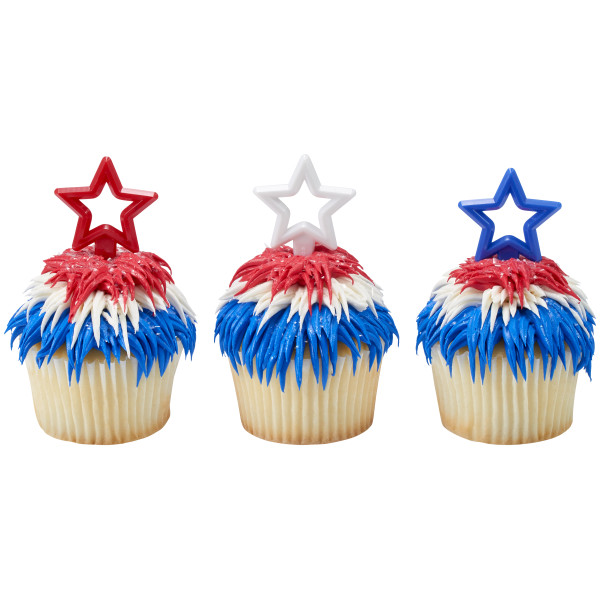 RWB Silhouette Star Picks 12 count - Image 2