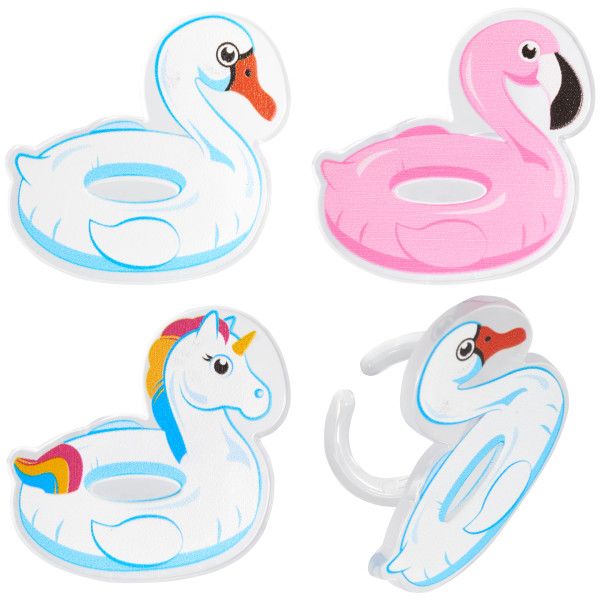 Pool Floaties Rings 12 CT - Image 2