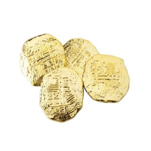 Ancient Gold Pirate Coins 12 count
