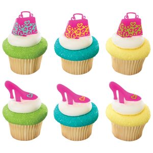 Animal Print Purse & Shoe DecoPics 12 count