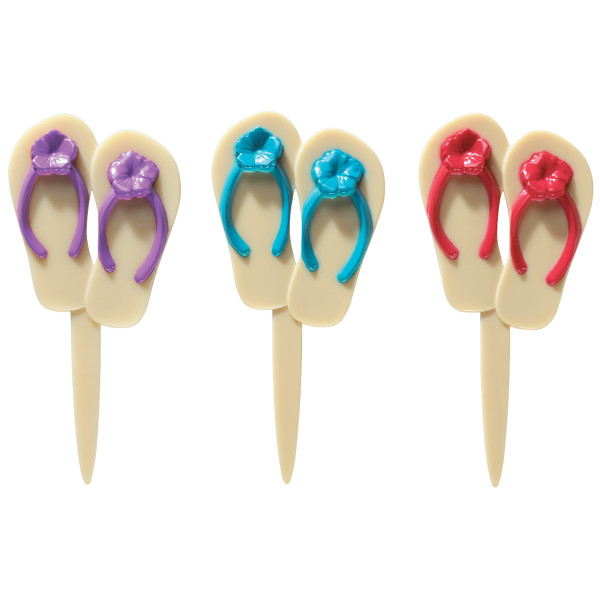 Flip Flop DecoPics 12 count - Image 2