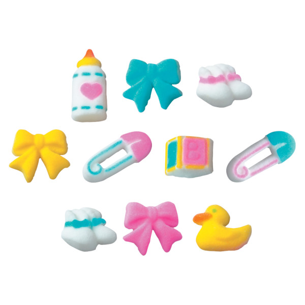 Baby Sugar Dec-Ons 3/4" to 1 1/4" 12 count