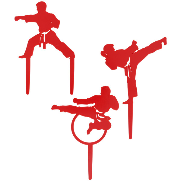 Martial Arts Cake Kit Each
