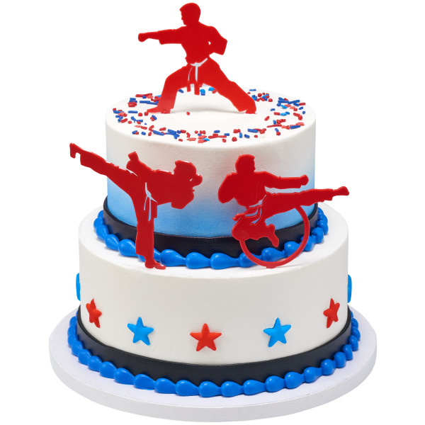 Martial Arts Cake Kit Each - Image 3
