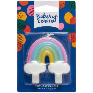 Rainbow Shaped Candle EACH