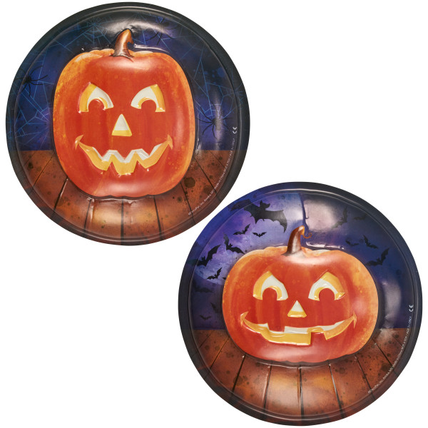 Spooky Jack O Lantern Pop Tops 2 Count