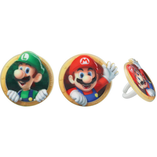 Super Mario Rings 12 count - Image 2